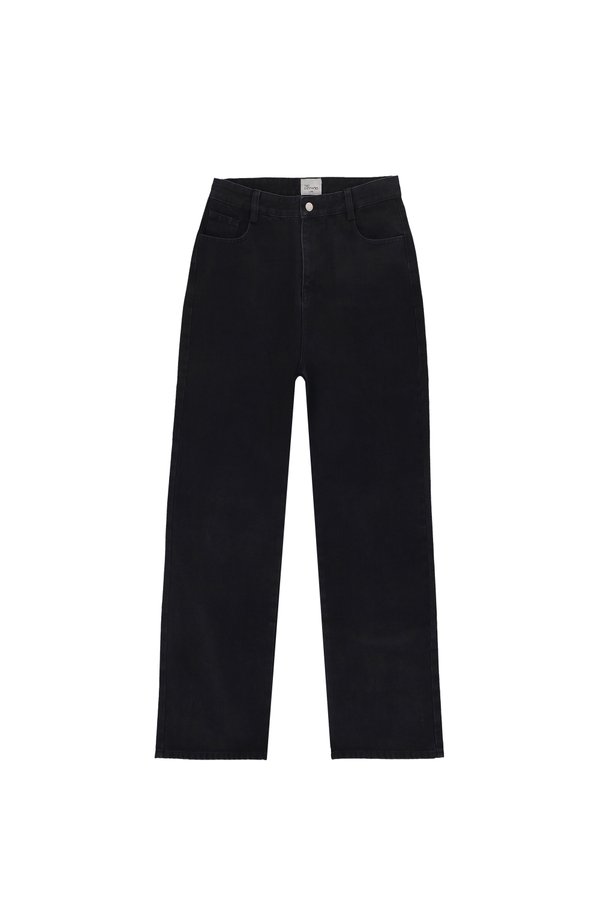 Loose Fit Oversized Black Denim Jeans