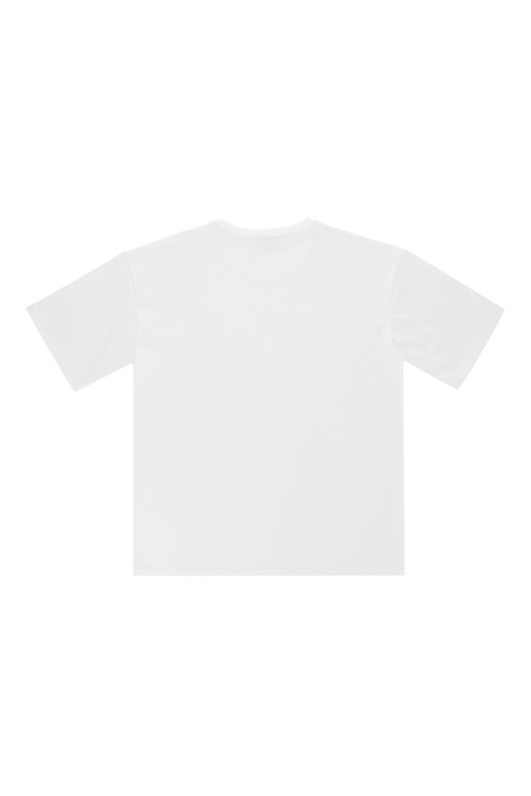 White "Never Ending" Oversized Tee